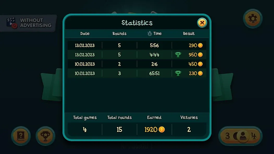 Скачать Nine Card Game online offline мод — Разблокированы все режимы и карты — скриншот 4