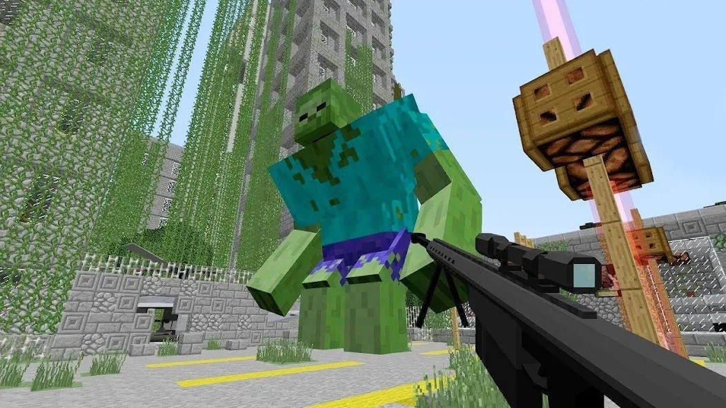 Скачать Zombie Apocalypse map for MCPE последней версии — Зомби-апокалипсис для выживания — скриншот 1 Скачать Zombie Apocalypse map for MCPE последней версии — Зомби-апокалипсис для выживания — скриншот 1