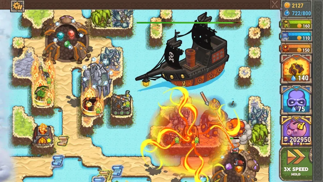 Cursed Treasure 2 на телефон — скачать мод: Безлимитные ресурсы и открыты все уровни — скриншот 1 Cursed Treasure 2 на телефон — скачать мод: Безлимитные ресурсы и открыты все уровни — скриншот 1