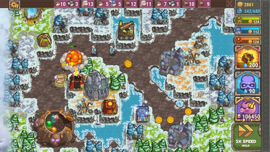 Cursed Treasure 2 на телефон — скачать мод: Безлимитные ресурсы и открыты все уровни — скриншот 5 Cursed Treasure 2 на телефон — скачать мод: Безлимитные ресурсы и открыты все уровни — скриншот 5