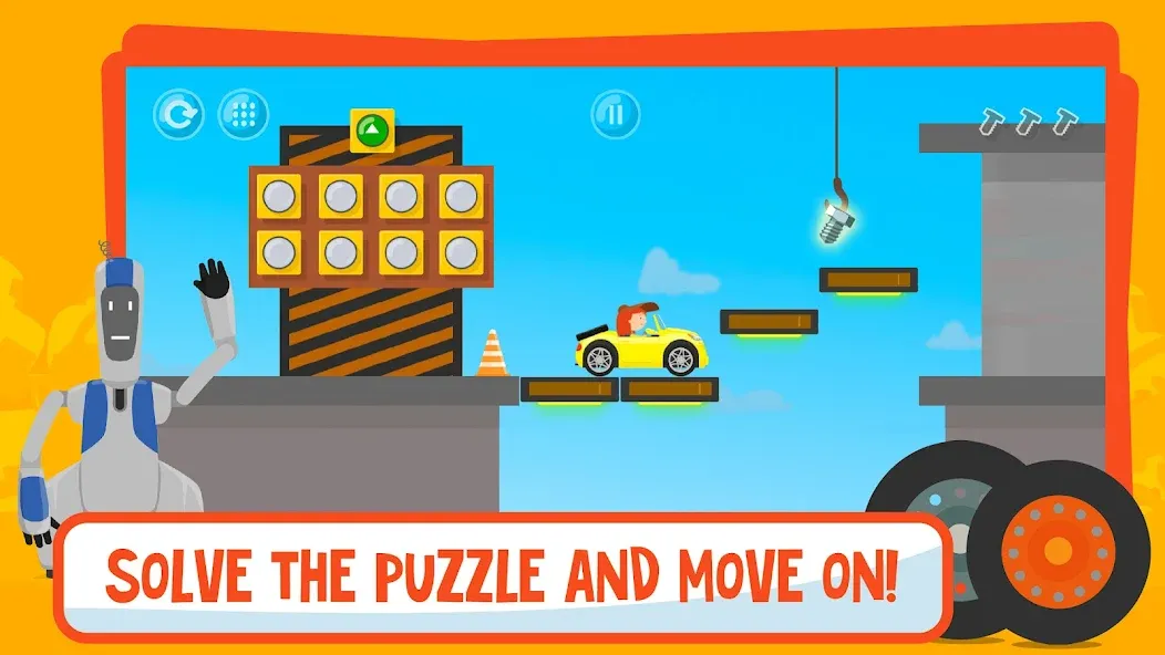 Скачать McWheelie logic games for kids мод — Открыты все уровни и машины — скриншот 1 Скачать McWheelie logic games for kids мод — Открыты все уровни и машины — скриншот 1