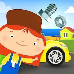 Скачать McWheelie logic games for kids мод — Открыты все уровни и машины