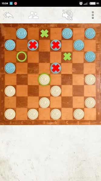 Скачать USSR Checkers Mod APK — Безлимитные подсказки и отмена ходов — скриншот 3