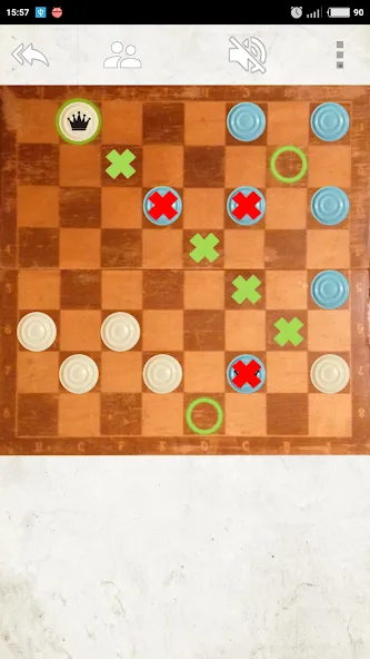 Скачать USSR Checkers Mod APK — Безлимитные подсказки и отмена ходов — скриншот 5