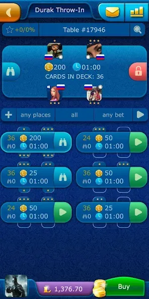 Durak LiveGames online мод на Андроид: Безлимитные монеты и быстрые победы — скриншот 3 Durak LiveGames online мод на Андроид: Безлимитные монеты и быстрые победы — скриншот 3