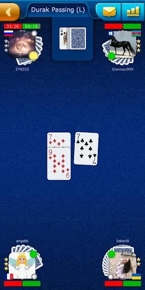 Durak LiveGames online мод на Андроид: Безлимитные монеты и быстрые победы — скриншот 4 Durak LiveGames online мод на Андроид: Безлимитные монеты и быстрые победы — скриншот 4