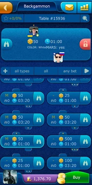 Скачать Backgammon LiveGames online последней версии — Без рекламы и безлимитные фишки — скриншот 4