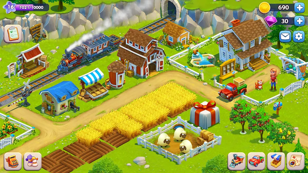 Golden Farm MOD APK: Безлимитные монеты и ресурсы — скриншот 5 Golden Farm MOD APK: Безлимитные монеты и ресурсы — скриншот 5