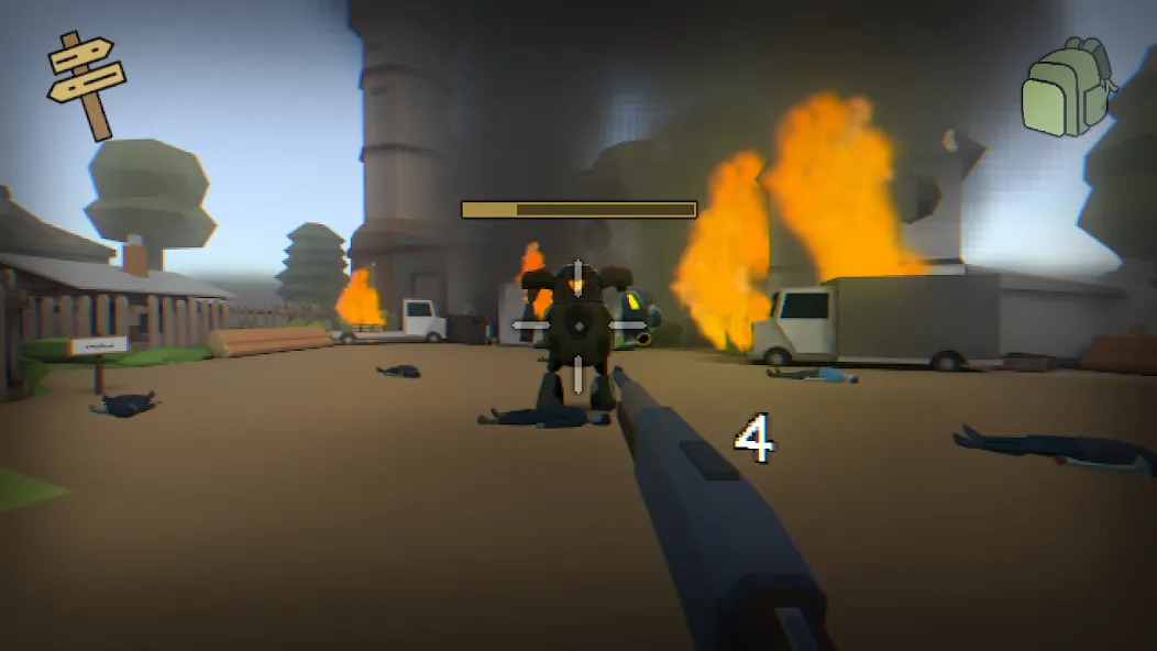Bunker 23 - Action Adventure на телефон — скачать мод: Безлимитные ресурсы и оружие — скриншот 1 Bunker 23 - Action Adventure на телефон — скачать мод: Безлимитные ресурсы и оружие — скриншот 1