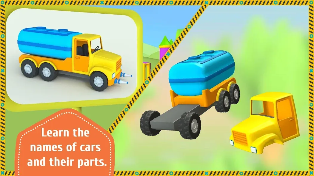 Leo and Сars: games for kids взлом APK — Открыты все машины и уровни — скриншот 5 Leo and Сars: games for kids взлом APK — Открыты все машины и уровни — скриншот 5