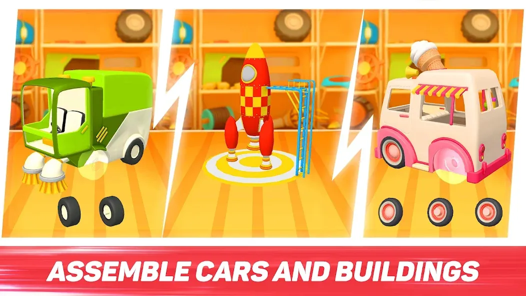 Leo Runner: car games for kids MOD APK скачать на Андроид — Безлимитные деньги и все машины открыты — скриншот 2 Leo Runner: car games for kids MOD APK скачать на Андроид — Безлимитные деньги и все машины открыты — скриншот 2
