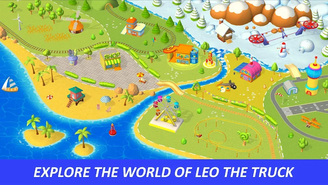 Leo's World: toddler adventure MOD APK: Открыты все уровни и персонажи — скриншот 1 Leo's World: toddler adventure MOD APK: Открыты все уровни и персонажи — скриншот 1