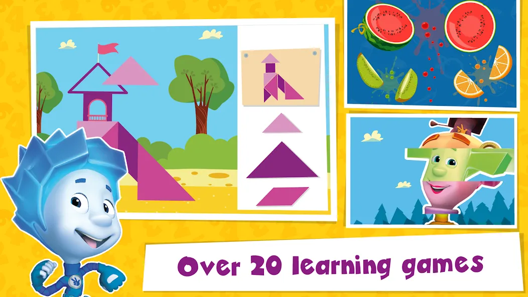 Мод The Fixies Math Learning Games — Разблокированы все математические игры, скачать APK — скриншот 1 Мод The Fixies Math Learning Games — Разблокированы все математические игры, скачать APK — скриншот 1