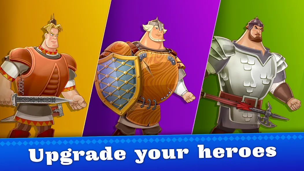 Heroes Adventure: Action RPG мод на Андроид: Безлимитные ресурсы и усиленные герои — скриншот 2 Heroes Adventure: Action RPG мод на Андроид: Безлимитные ресурсы и усиленные герои — скриншот 2