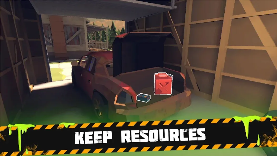 Bunker: Zombie Survival Games взлом APK — Безлимитные ресурсы и оружие — скриншот 4