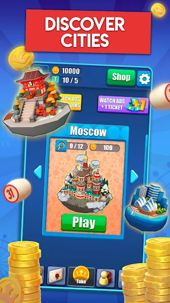 Russian Loto online — взломанная версия, Безлимитные монеты и быстрые выигрыши — скриншот 3