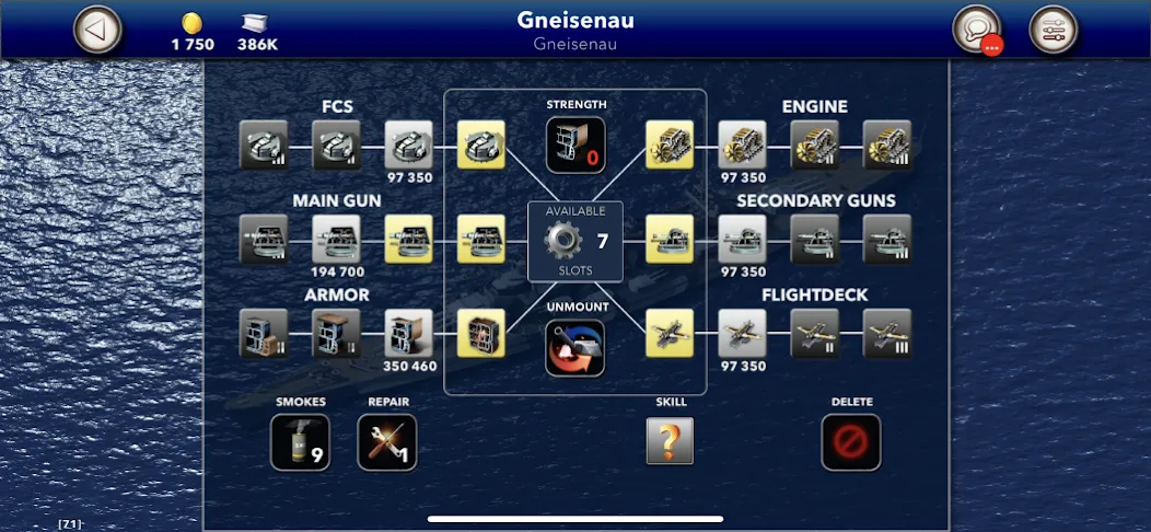 Navy Field: Online Sea Battles (Мод: Безлимитные ресурсы и усиленный флот) — скачать на Андроид — скриншот 3 Navy Field: Online Sea Battles (Мод: Безлимитные ресурсы и усиленный флот) — скачать на Андроид — скриншот 3