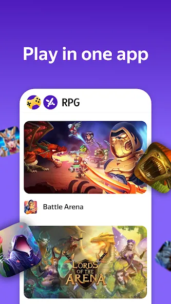 Скачать Yandex Games RPG and Role последней версии — Ролевые приключения без ограничений — скриншот 2 Скачать Yandex Games RPG and Role последней версии — Ролевые приключения без ограничений — скриншот 2