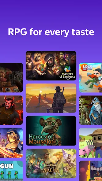 Скачать Yandex Games RPG and Role последней версии — Ролевые приключения без ограничений — скриншот 3 Скачать Yandex Games RPG and Role последней версии — Ролевые приключения без ограничений — скриншот 3