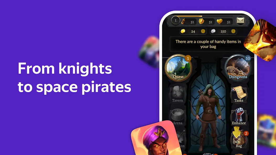 Скачать Yandex Games RPG and Role последней версии — Ролевые приключения без ограничений — скриншот 4 Скачать Yandex Games RPG and Role последней версии — Ролевые приключения без ограничений — скриншот 4