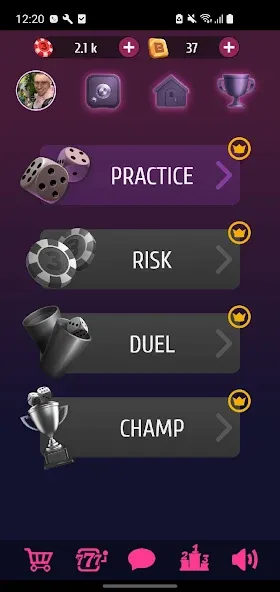 Скачать Farkle Pro - 10000 dice game Mod APK — Безлимитные броски и очки — скриншот 1 Скачать Farkle Pro - 10000 dice game Mod APK — Безлимитные броски и очки — скриншот 1
