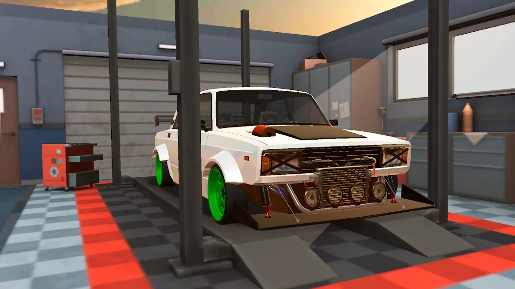 Turbo VAZ: Traffic Racer взломанный APK — Безлимитные деньги и топливо — скриншот 1 Turbo VAZ: Traffic Racer взломанный APK — Безлимитные деньги и топливо — скриншот 1