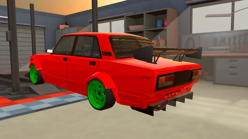 Turbo VAZ: Traffic Racer взломанный APK — Безлимитные деньги и топливо — скриншот 2 Turbo VAZ: Traffic Racer взломанный APK — Безлимитные деньги и топливо — скриншот 2