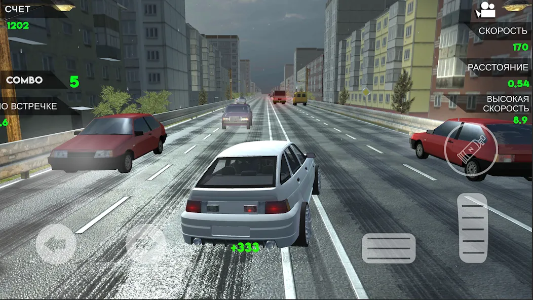 Turbo VAZ: Traffic Racer взломанный APK — Безлимитные деньги и топливо — скриншот 5 Turbo VAZ: Traffic Racer взломанный APK — Безлимитные деньги и топливо — скриншот 5