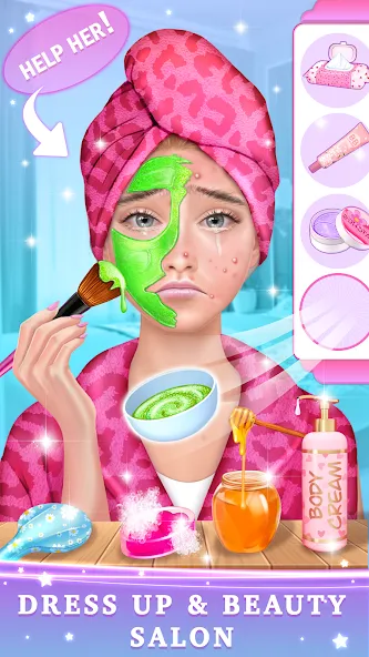 BFF Makeover - Spa & Dress Up взлом на Андроид — Все наряды и спа-процедуры — скриншот 1 BFF Makeover - Spa & Dress Up взлом на Андроид — Все наряды и спа-процедуры — скриншот 1
