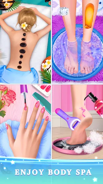 BFF Makeover - Spa & Dress Up взлом на Андроид — Все наряды и спа-процедуры — скриншот 2 BFF Makeover - Spa & Dress Up взлом на Андроид — Все наряды и спа-процедуры — скриншот 2