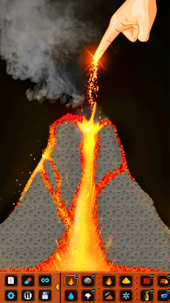 SandBox: Powder Simulator взлом APK — Песочница с безграничными ресурсами — скриншот 5 SandBox: Powder Simulator взлом APK — Песочница с безграничными ресурсами — скриншот 5