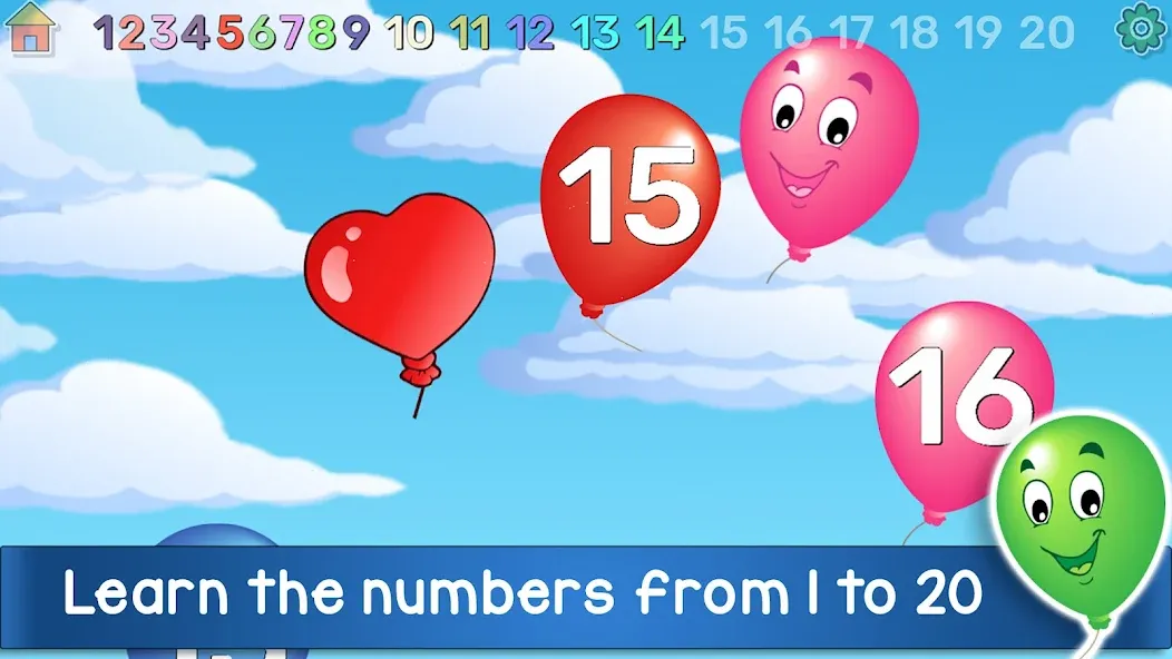 Kids Balloon Pop Game мод на Андроид: Яркие воздушные шарики и весёлая игра — скриншот 4