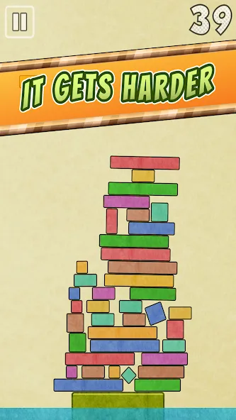 Drop Stack Block Stacking Game на телефон — скачать мод: Без рекламы и бесконечные блоки — скриншот 5 Drop Stack Block Stacking Game на телефон — скачать мод: Без рекламы и бесконечные блоки — скриншот 5