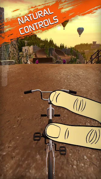 Touchgrind BMX 2 MOD APK: Безлимитные деньги и все байки — скриншот 1