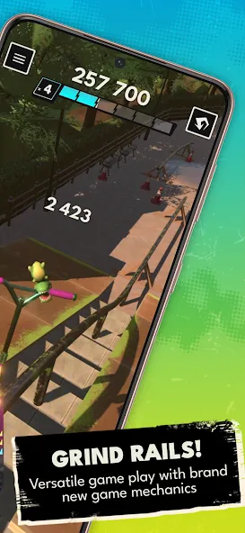 Скачать Touchgrind Scooter Mod APK — Безлимитные деньги и все трюки — скриншот 2 Скачать Touchgrind Scooter Mod APK — Безлимитные деньги и все трюки — скриншот 2