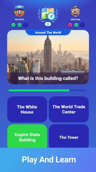 QuizDuel! Quiz & Trivia Game — взломанная версия, Безлимитные подсказки и монеты — скриншот 2 QuizDuel! Quiz & Trivia Game — взломанная версия, Безлимитные подсказки и монеты — скриншот 2