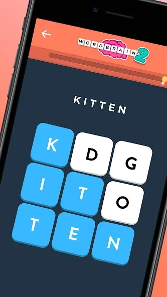 WordBrain 2 - word puzzle game — взломанная версия, Безлимитные подсказки и открыты уровни — скриншот 1 WordBrain 2 - word puzzle game — взломанная версия, Безлимитные подсказки и открыты уровни — скриншот 1