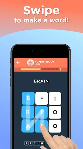 WordBrain 2 - word puzzle game — взломанная версия, Безлимитные подсказки и открыты уровни — скриншот 3 WordBrain 2 - word puzzle game — взломанная версия, Безлимитные подсказки и открыты уровни — скриншот 3
