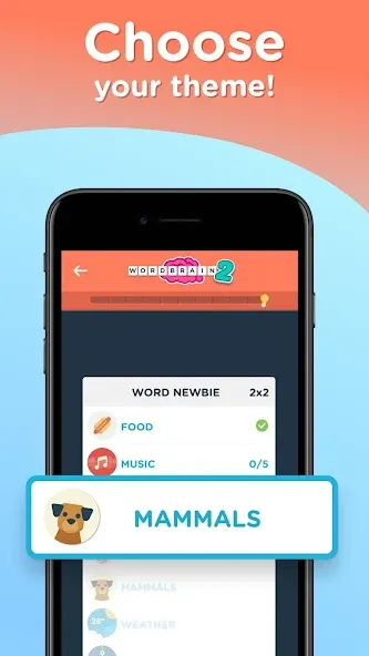 WordBrain 2 - word puzzle game — взломанная версия, Безлимитные подсказки и открыты уровни — скриншот 5 WordBrain 2 - word puzzle game — взломанная версия, Безлимитные подсказки и открыты уровни — скриншот 5