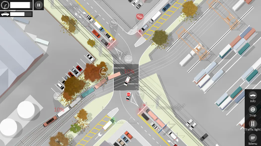 Intersection Controller на телефон — скачать мод: Безлимитные деньги и всё разблокировано — скриншот 1