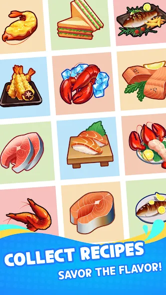 Скачать Seafood Inc - Tycoon, Idle бесплатно — Безлимитные деньги и ресурсы — скриншот 3