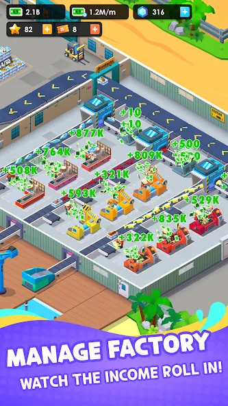Скачать Seafood Inc - Tycoon, Idle бесплатно — Безлимитные деньги и ресурсы — скриншот 4