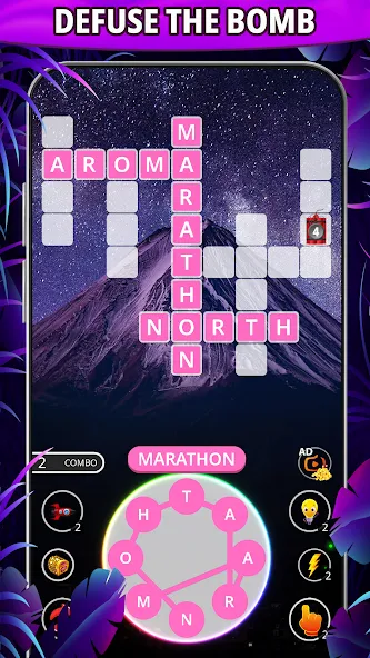 Word connect: word search game взломанный APK — Безлимитные подсказки и монеты — скриншот 4 Word connect: word search game взломанный APK — Безлимитные подсказки и монеты — скриншот 4