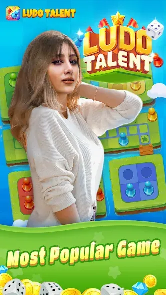 Ludo Talent - Game & Chatroom мод на Андроид: Общение и игра без ограничений — скриншот 1