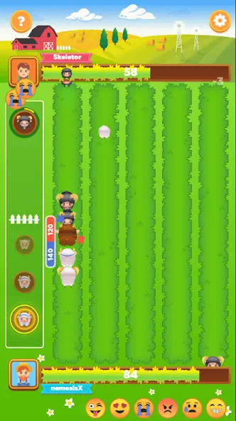Sheep Battle MOD APK скачать на Андроид — Безлимитные монеты и усиленные овцы — скриншот 2