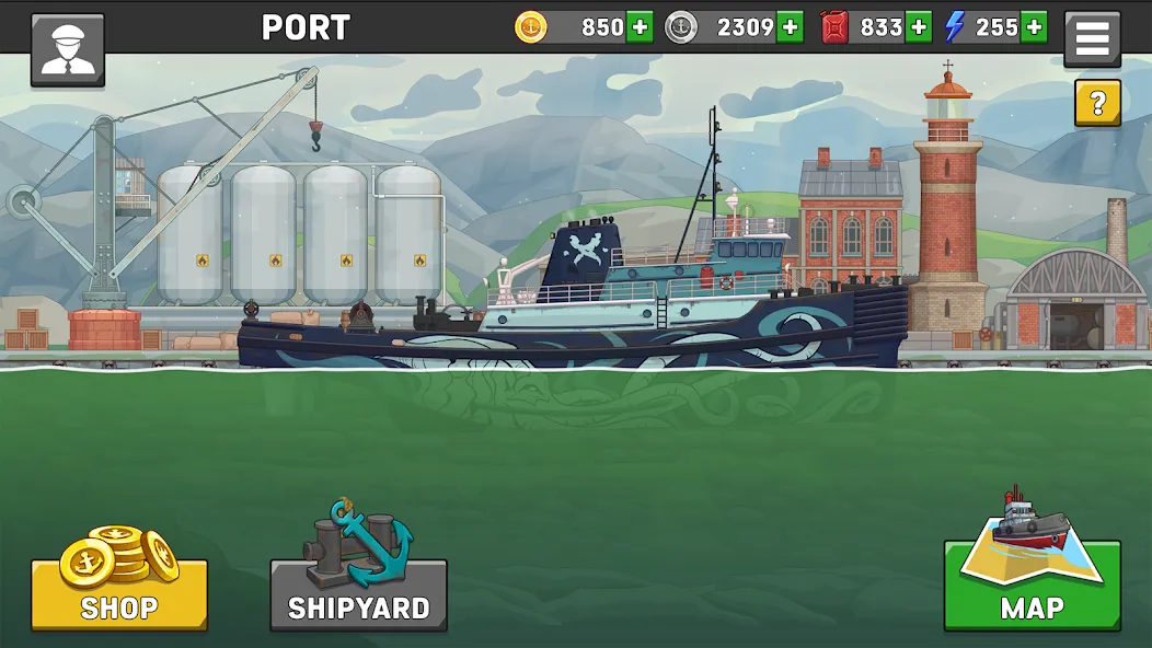 Скачать Ship Simulator: Boat Game Mod APK — Безлимитные деньги и топливо — скриншот 1