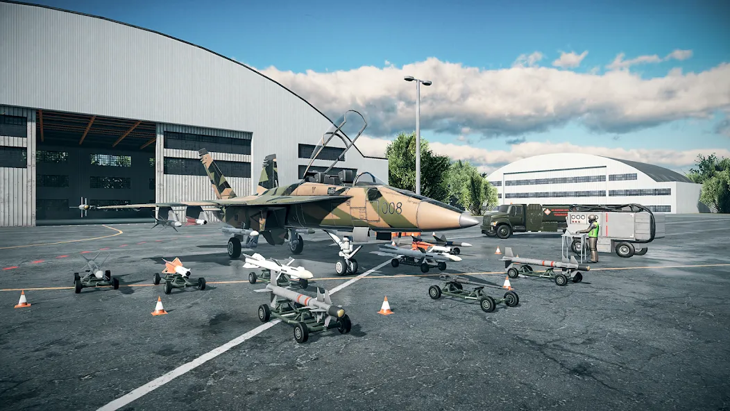 Sky Combat: War Planes Online — последняя версия с модом (Безлимитные деньги и топливо) — скриншот 3