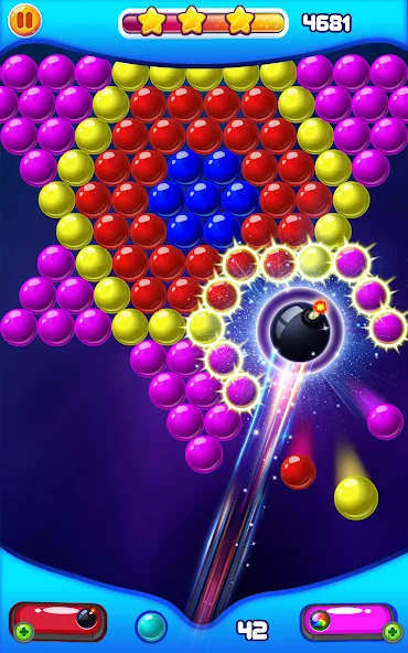 Bubble Shooter 2 мод на Андроид: Безлимитные монеты и жизни — скриншот 5 Bubble Shooter 2 мод на Андроид: Безлимитные монеты и жизни — скриншот 5