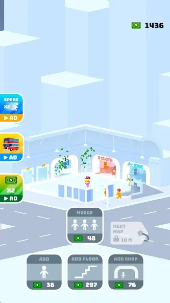 Shopping Mania MOD APK: Безлимитные деньги и всё открыто — скриншот 2