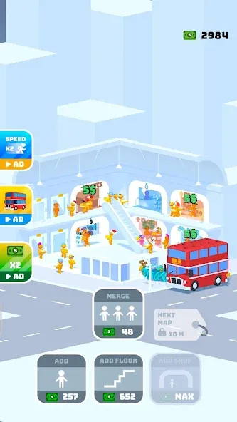 Shopping Mania MOD APK: Безлимитные деньги и всё открыто — скриншот 4